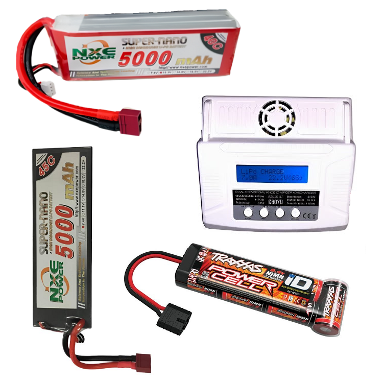 Traxxas Vehicle Battery & Charger Recommendations