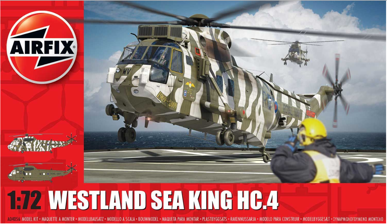 AIRFIX Westland Sea King HC.4 Heli 1:72 - A04056