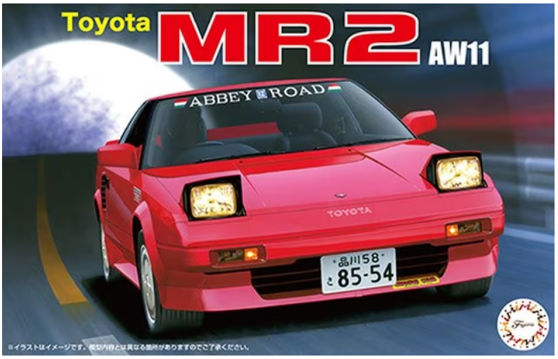 FUJIMI Toyota MR2 AW11 1:24 - FUJ04628