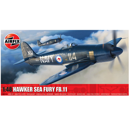 AIRFIX Hawker Sea Fury FB.II (Aus Decals) 1:48 - A06105A