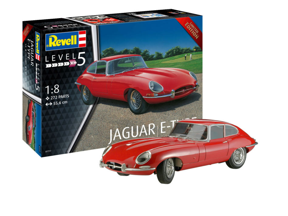 REVELL Jaguar E-Type 1:8 - 07717