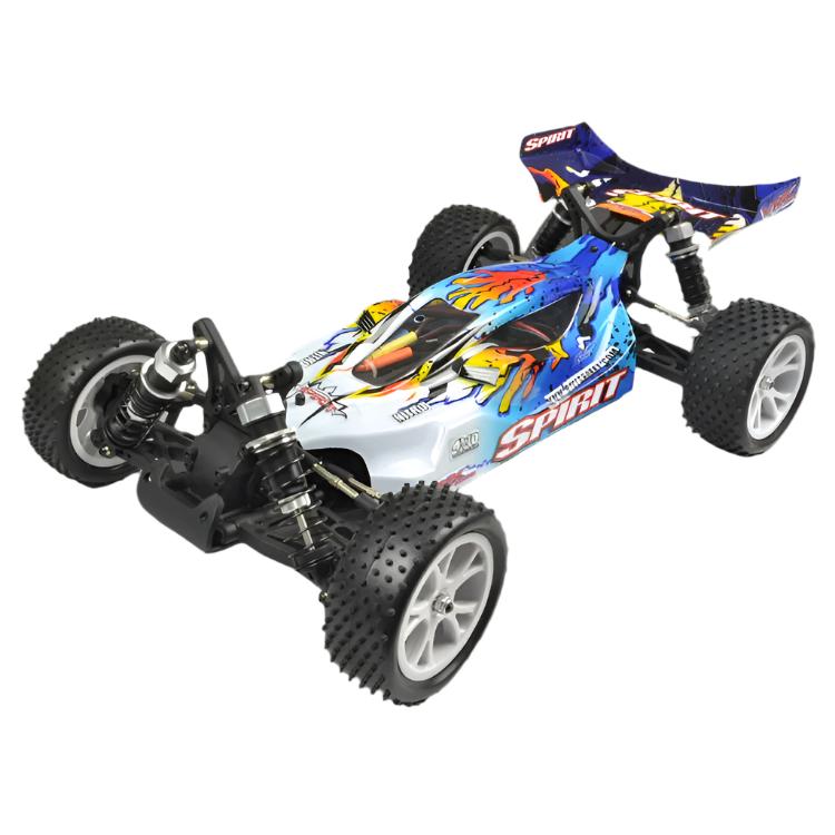 RIVERHOBBY SPIRIT 1:10 4wd Buggy w/ 2.4Ghz Radio, Battery and Charger - RH-1016