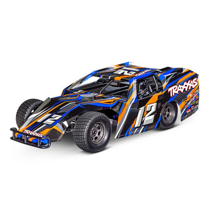 TRAXXAS SLASH Modified Blue 2WD Dirt Oval Racer BL-2S - 104354-74BLUE