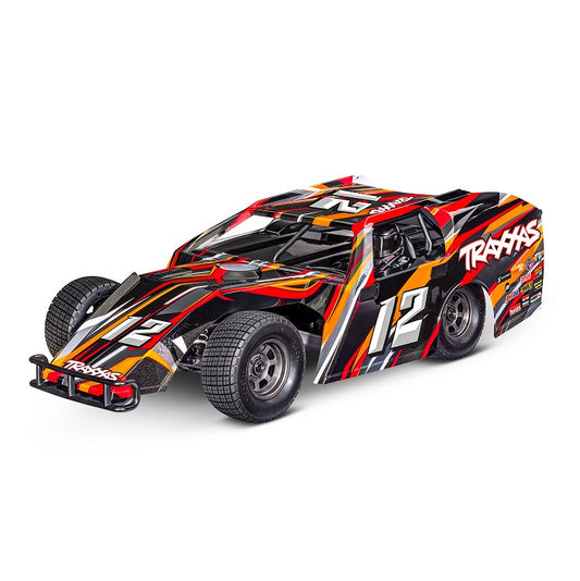 TRAXXAS SLASH Modified Orange 2WD Dirt Oval Racer BL-2S - 104354-74ORNG