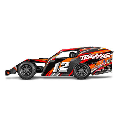 TRAXXAS SLASH Modified Orange 2WD Dirt Oval Racer BL-2S - 104354-74ORNG