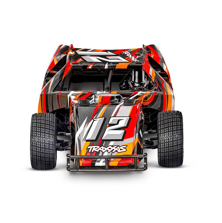 TRAXXAS SLASH Modified Orange 2WD Dirt Oval Racer BL-2S - 104354-74ORNG