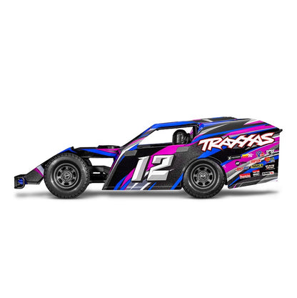 TRAXXAS SLASH Modified Pink 2WD Dirt Oval Racer BL-2S - 104354-74PINK