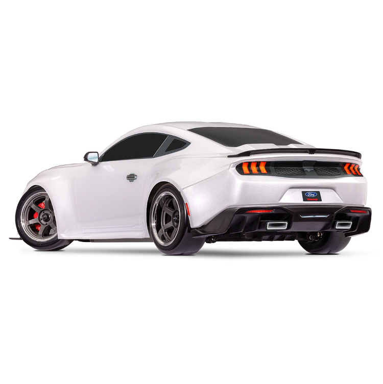 TRAXXAS 4-TEC Ford Mustang White RWD Drift - 105237-4WHT