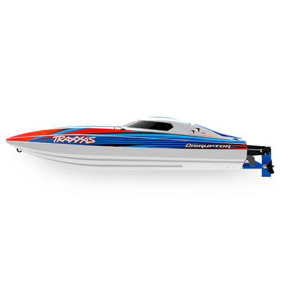 TRAXXAS Disruptor Boat Blue w/ TQ 2.4Ghz Radio - 106064-4BLUE