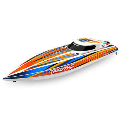 TRAXXAS Disruptor Boat Orange w/ TQ 2.4Ghz Radio - 106064-4ORNG