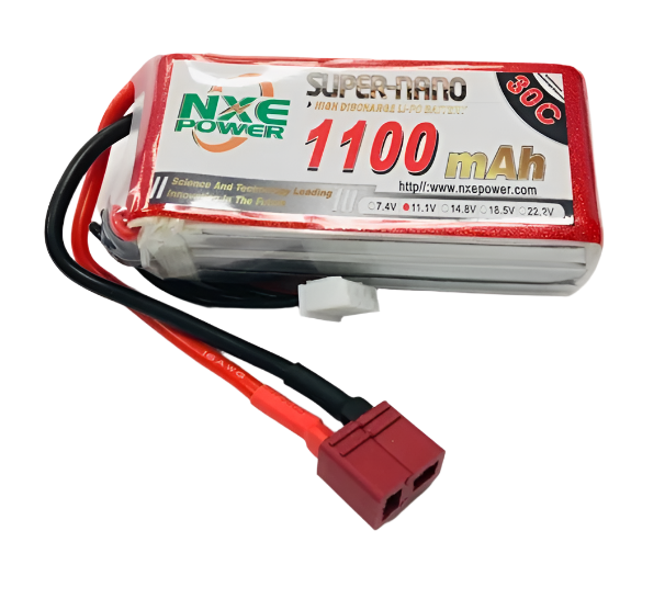 NXE 1100mah 11.1V 30C Lipo Battery SC Deans - 1100SC303SDEAN