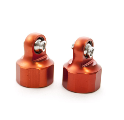 ROVAN Rear Shock Cap Orange Aluminium 2pcs - ROV-111148