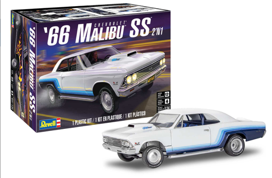 REVELL 1966 Chevy Malibu SS 2-in-1 1:24 - 14520