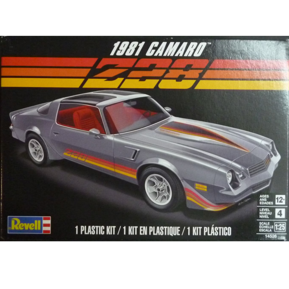 REVELL 1981 Chevy Camaro Z28 1:25 - 14526