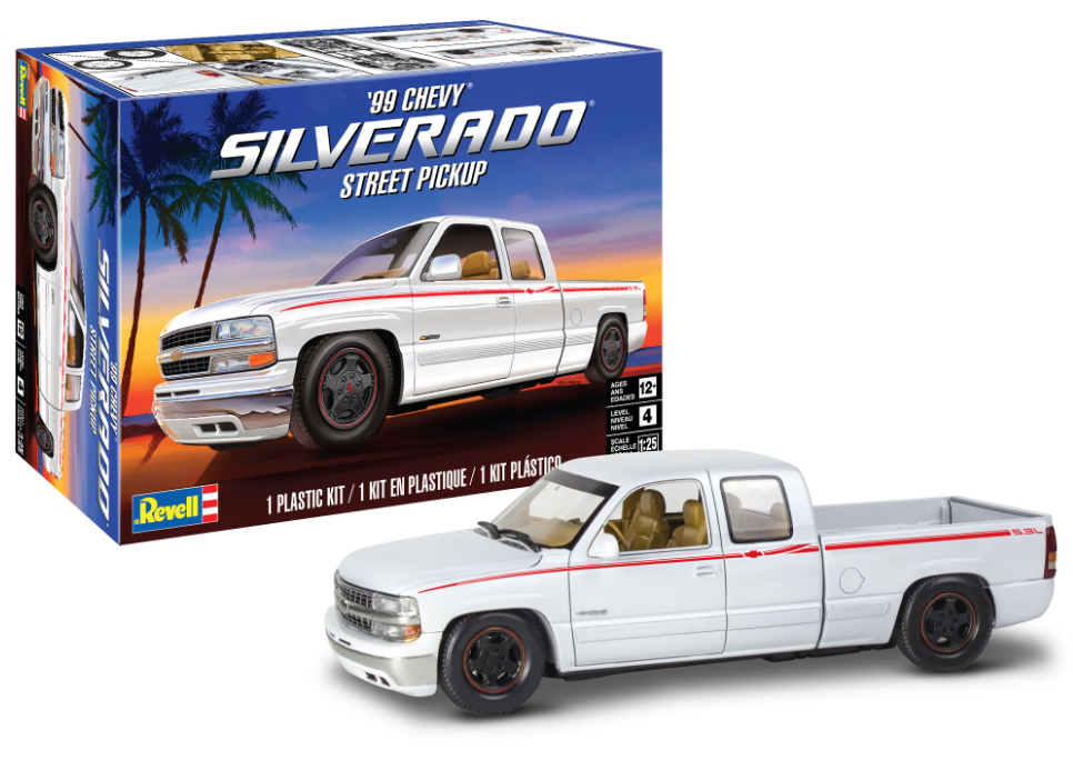 REVELL 1999 Chevy Silverado Custom Pickup 1:25 - 14538