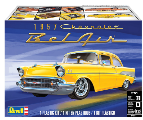 REVELL 1957 Chevrolet Bel Air 1:25 - 14551