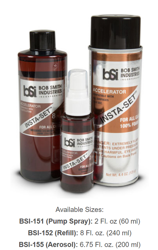 BSI Insta-Set CA Accelerator Pump Spray 60ml - BSI151