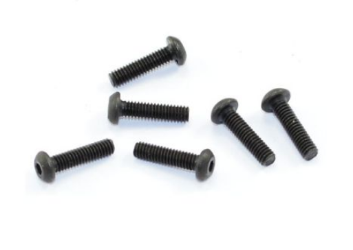 RIVERHOBBY 2.5x10mm Hex Drive Button Head Screws 6pcs - RH-18073