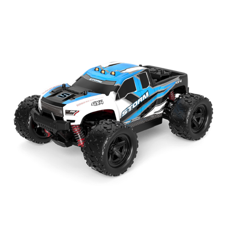 STORM 1:18 4WD TRUCK Blue with 2.4Ghz Radio, Battery and Charger - TRC-18302