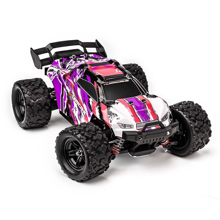 HURRICANE 1:18 4WD Stadium Truck Purple with 2.4ghz Radio, Battery and Charger - TRC-18323