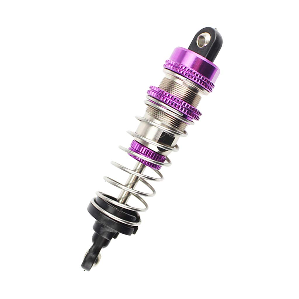 WLTOYS Front Shock Absorber Purple/ Silver Aluminium suit 124019 1pc - WL124019-1838