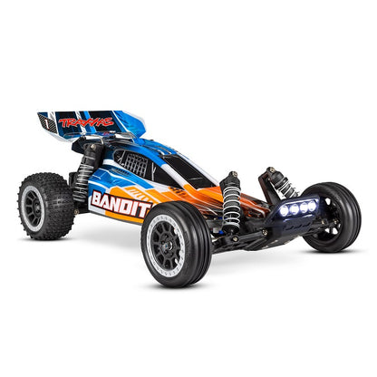 TRAXXAS BANDIT 2wd BUGGY Orange w/ LED Lights, Battery & Charger 24054-61ORNG