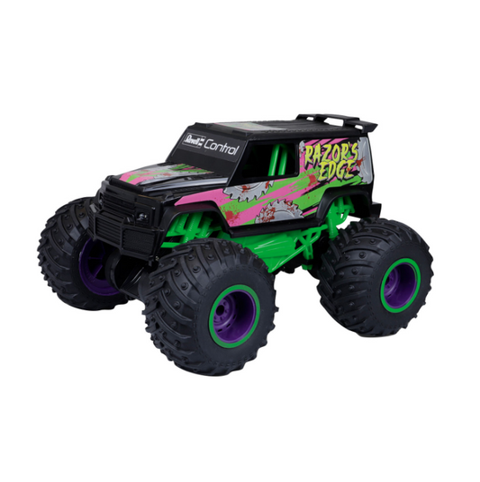 REVELL 1:16 Razors Edge RC Monster Truck with Radio Battery and Charger- 24681