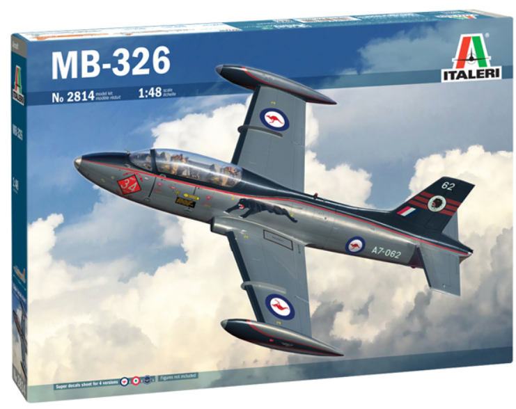 ITALERI Aermacchi MB-326 w/ Australian Decals 1:48 - 2814S