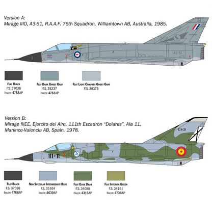 ITALERI Mirage III E 1:48 - 2816S