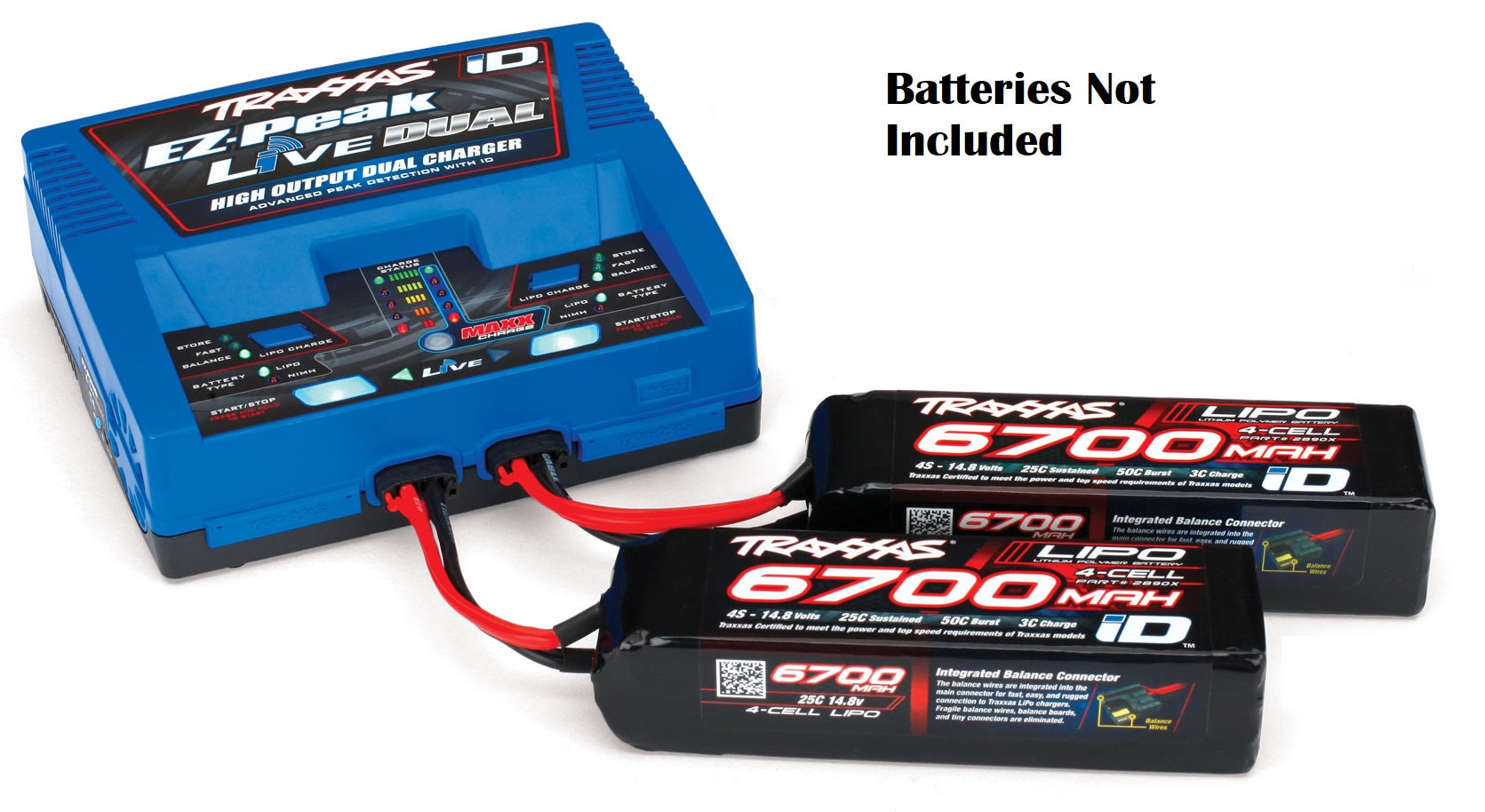 TRAXXAS EZ-Peak Live Dual 200W Nimh/ Lipo Battery Charger - 2973A