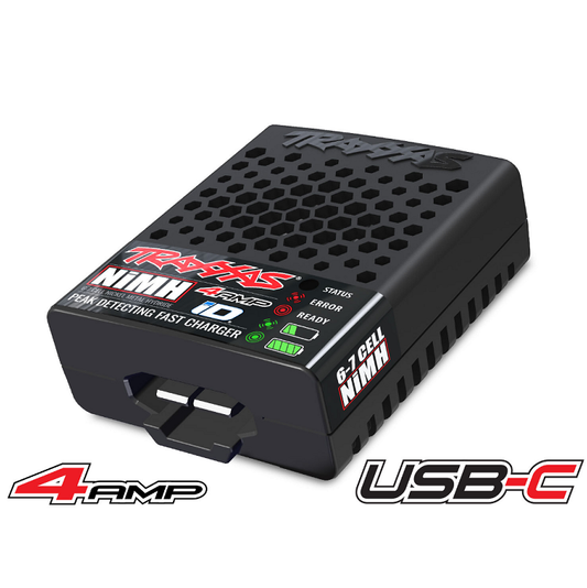 TRAXXAS 4A USB-C Nimh Battery Charger - 2982