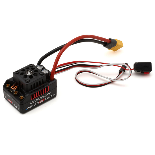 HOBBYWING QUICRUN 10BL120 120A G2 Sensored/ Sensorless Brushless WP ESC - HW30107200