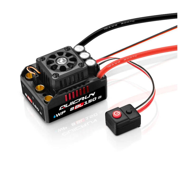 HOBBYWING QUICRUN 8BL150 G2 1:8 Sensorless Brushless ESC - HW30109003