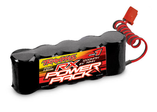 TRAXXAS 1200mah 6V Flat Nimh Receiver Battery Pack - 3036