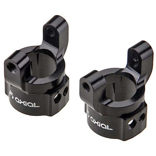 AXIAL C-Hub Carriers Black Aluminium 2pcs AX30495 - AXIC0495