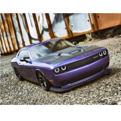 KYOSHO 2015 Dodge Challenger SRT Hellcat Plum Crazy 1:10 Fazer 4wd Mk2 w/ Brushed Motor FZ02L - KYO-34415T1B