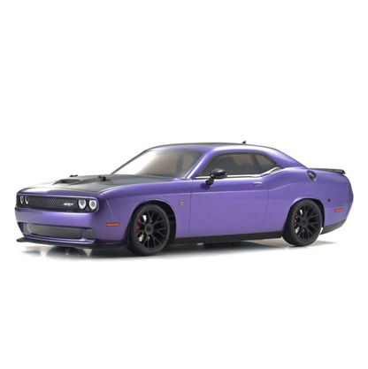 KYOSHO 2015 Dodge Challenger SRT Hellcat Plum Crazy 1:10 Fazer 4wd Mk2 w/ Brushed Motor FZ02L - KYO-34415T1B