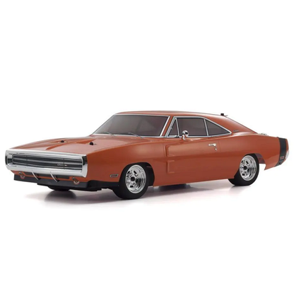 KYOSHO 1970 Dodge Charger Hemi Orange 1:10 Fazer 4wd Mk2 w/ Brushed Motor FZ02L - KYO-34417T1