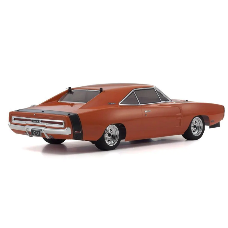 KYOSHO 1970 Dodge Charger Hemi Orange 1:10 Fazer 4wd Mk2 w/ Brushed Motor FZ02L - KYO-34417T1