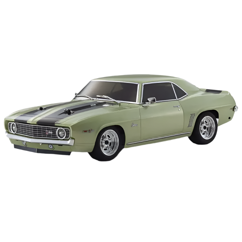 KYOSHO 1969 Chevy Camaro Z/28 Frost Green 1:10 Fazer 4wd Mk2 FZ02 - KYO-34418T2