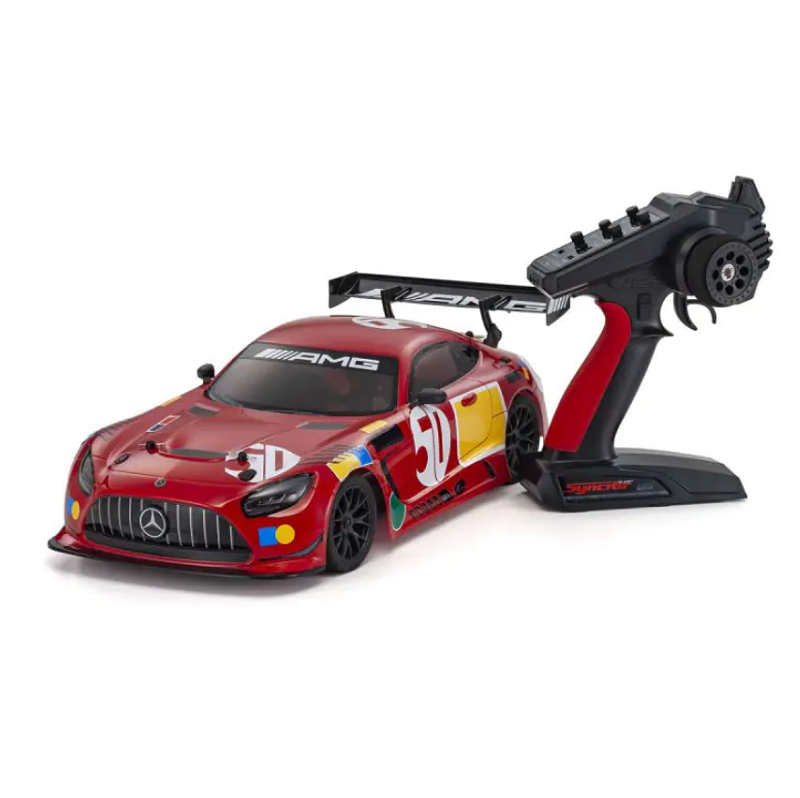 KYOSHO 2020 Mercedes-AMG GT3 50 Years of Spa 1:10 4wd Fazer Mk.2 w/ Brushed Motor FZ02 - KYO-34424T2