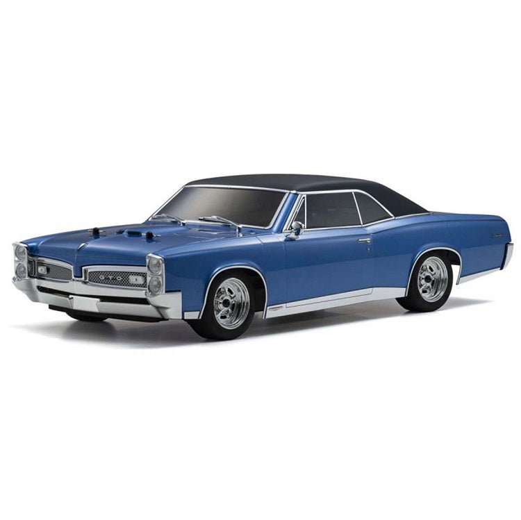 KYOSHO 1967 Pontiac GTO Tyrol Blue 1:10 Fazer 4wd Mk2 w/ Brushed Motor FZ02L - KYO-34431T2