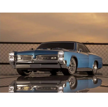 KYOSHO 1967 Pontiac GTO Tyrol Blue 1:10 Fazer 4wd Mk2 w/ Brushed Motor FZ02L - KYO-34431T2