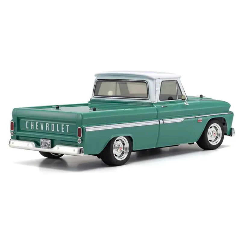 KYOSHO 1966 Chevrolet C10 Fleetside Pickup Light Green 1:10 Fazer 4wd Mk2 FZ02L - KYO-34435T1