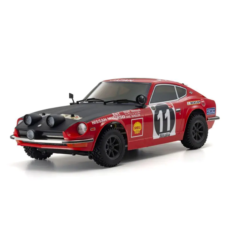 KYOSHO 1971 Datsun 240Z Rally Version Red 1:10 Fazer 4wd Mk2 FZ02 - KYO-34482T1