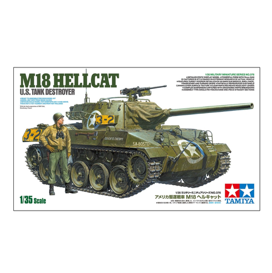 TAMIYA M18 U.S. Destroyer Hellcat Tank 1:35 - 35376