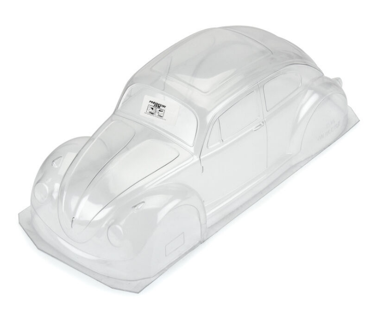 PROLINE Volkswagen Beetle Clear Body 1:10 Suit 12.3in/313mm WB Crawlers - PRO359500