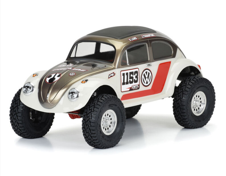 PROLINE Volkswagen Beetle Clear Body 1:10 Suit 12.3in/313mm WB Crawlers - PRO359500