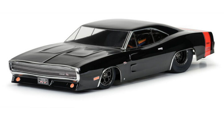 PROLINE 1970 Dodge Charger Clear Drag Body 1:10 Suit Losi 22S, Drag Slash, DR10 - PRO359900