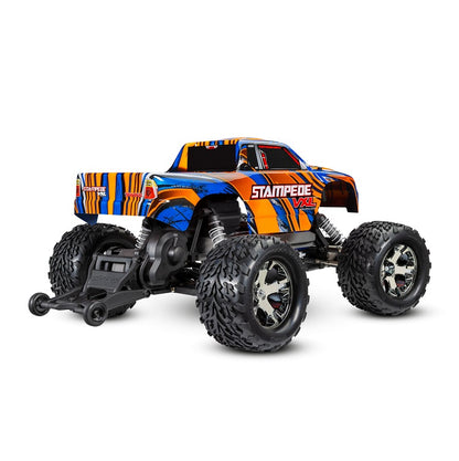 TRAXXAS STAMPEDE VXL 2wd Monster Truck Orange w/ Magnum 272R Transmission 36076-74ORNG